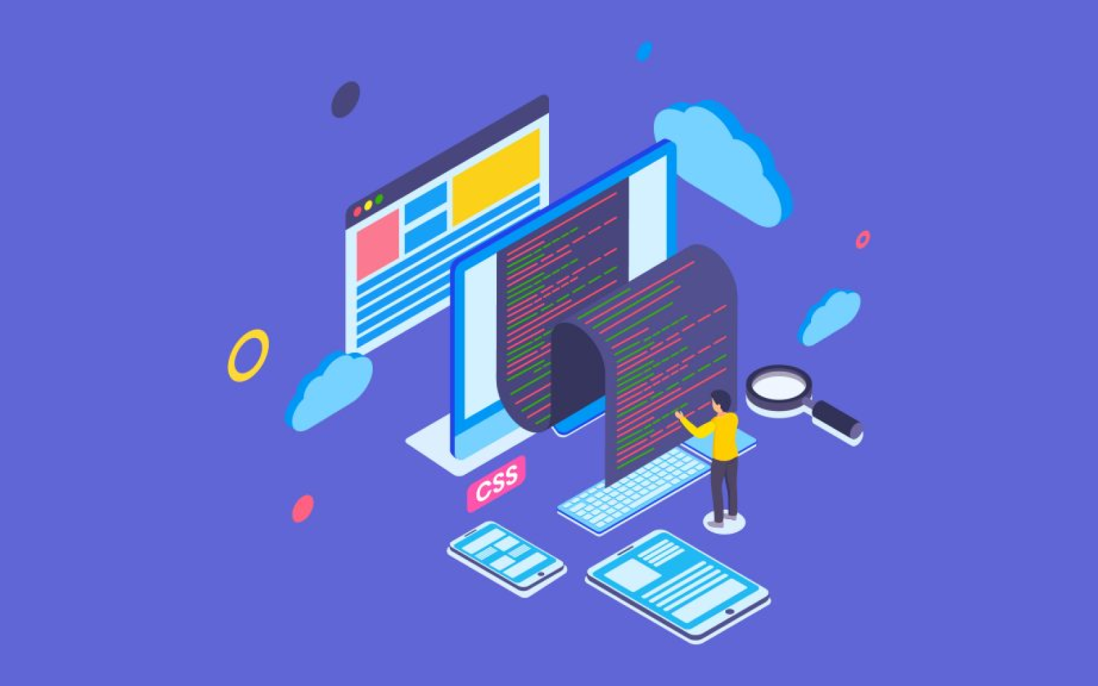 使用css实现git图标